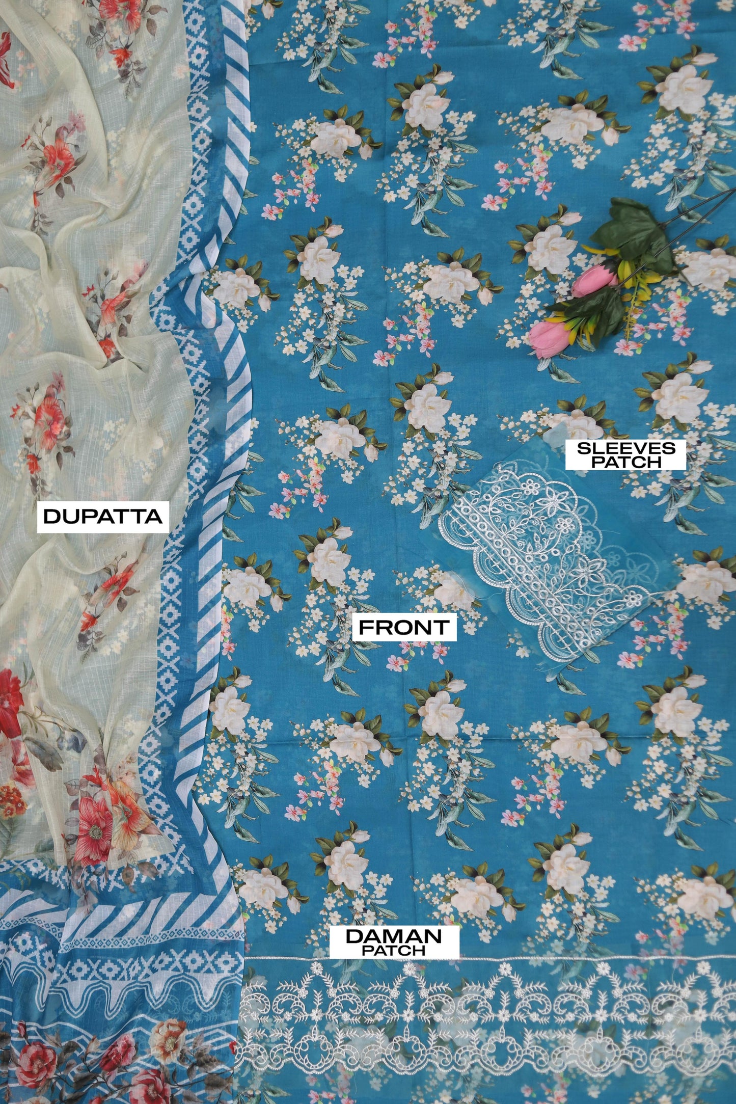 LAWN Fabric 3Pc 90/70 Air jet SUMMER COLLECTION 2025